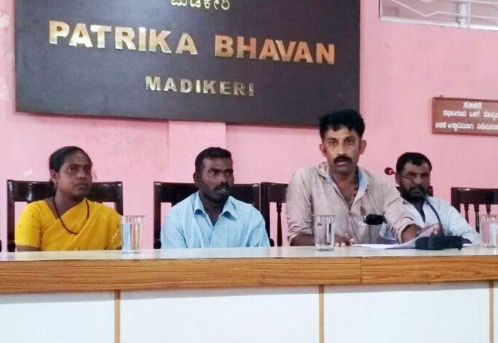 ಹಕ್ಕುಪತ್ರ ನೀಡದಿದ್ದರೆ ಪ್ರತಿಭಟನೆ : ವಿರಾಜಪೇಟೆ ಯುವ ಜೆಡಿಎಸ್ ಎಚ್ಚರಿಕೆ